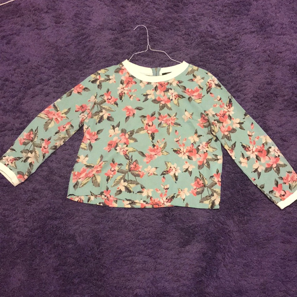 Beautiful floral blouse